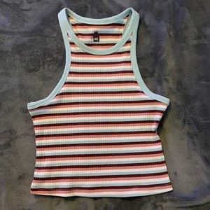 Stripped tank top